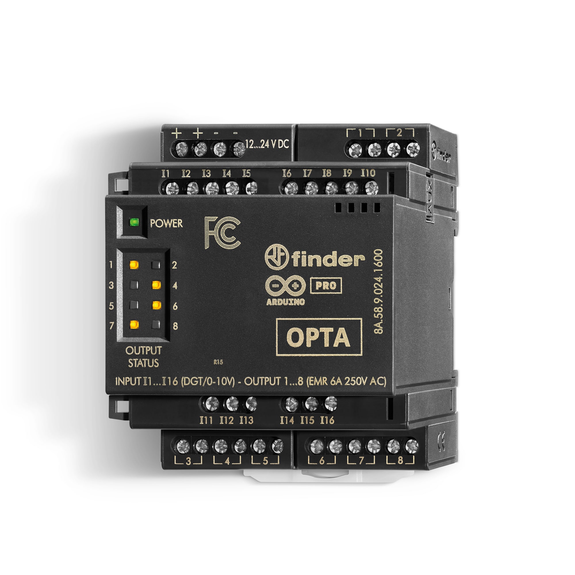 FINDER SPA - FIN8A5890241600 MODULO DI ESPANSIONE DIGITALE 16IN/8OUT