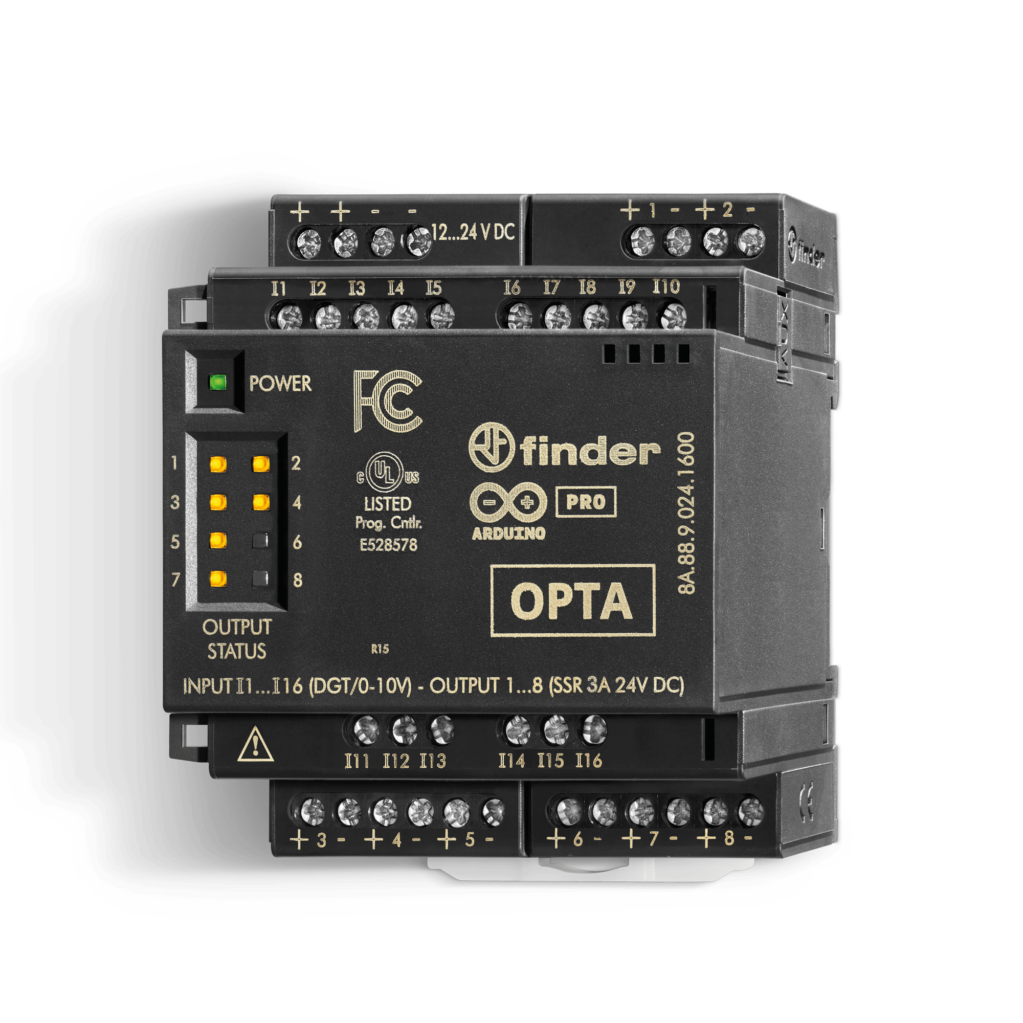 FINDER SPA - FIN8A889024160C ESPANSIONE DIGITAL PLR OPTA CODESYS SSR