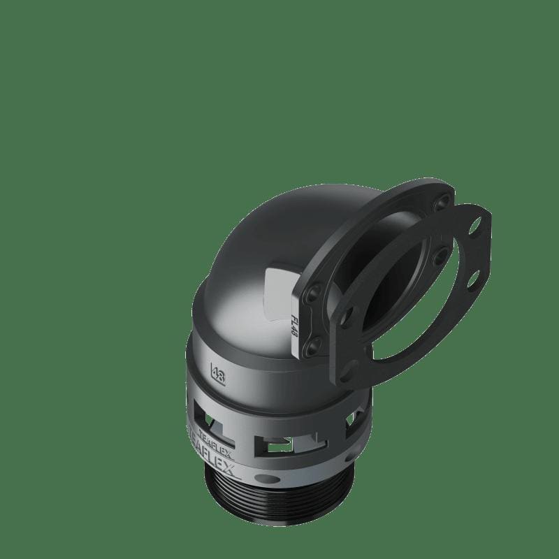 TEAFLEX TEA8BFL48 FLANGIA 90? IP68 FL48 NERO
