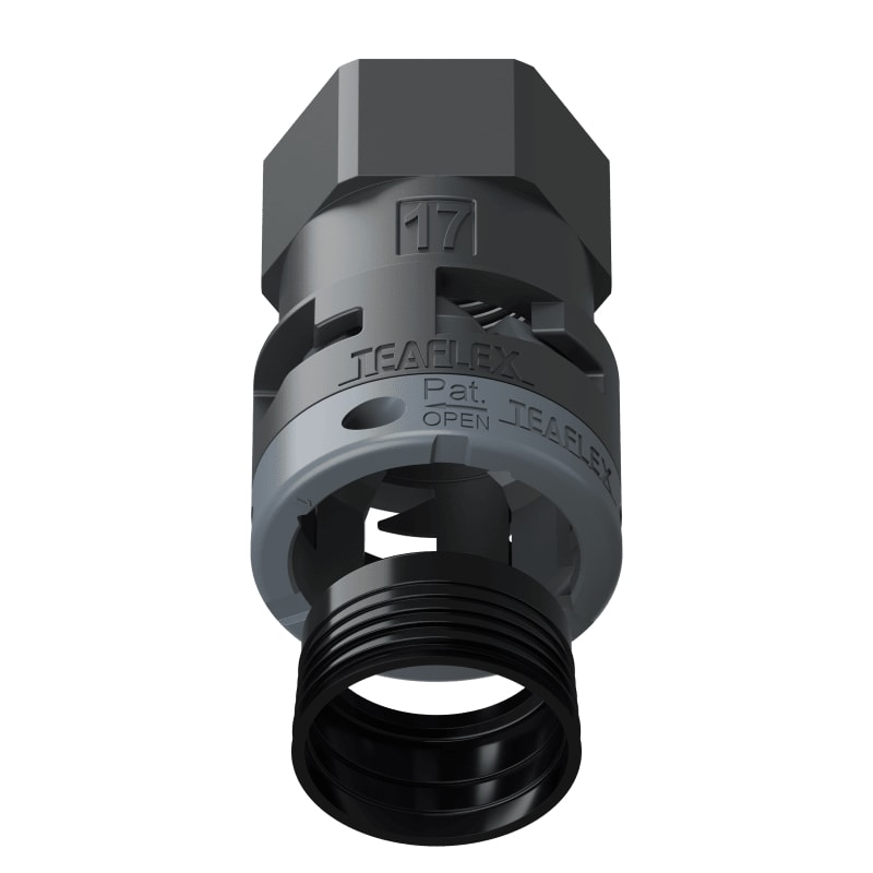 TEAFLEX TEA8BSF17M20 FEMMINA IP68 SF17 M20X1,5 NERO