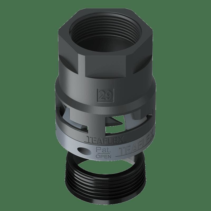 TEAFLEX TEA8BSF29M32 FEMMINA IP68 SF29 M32X1,5 NERO