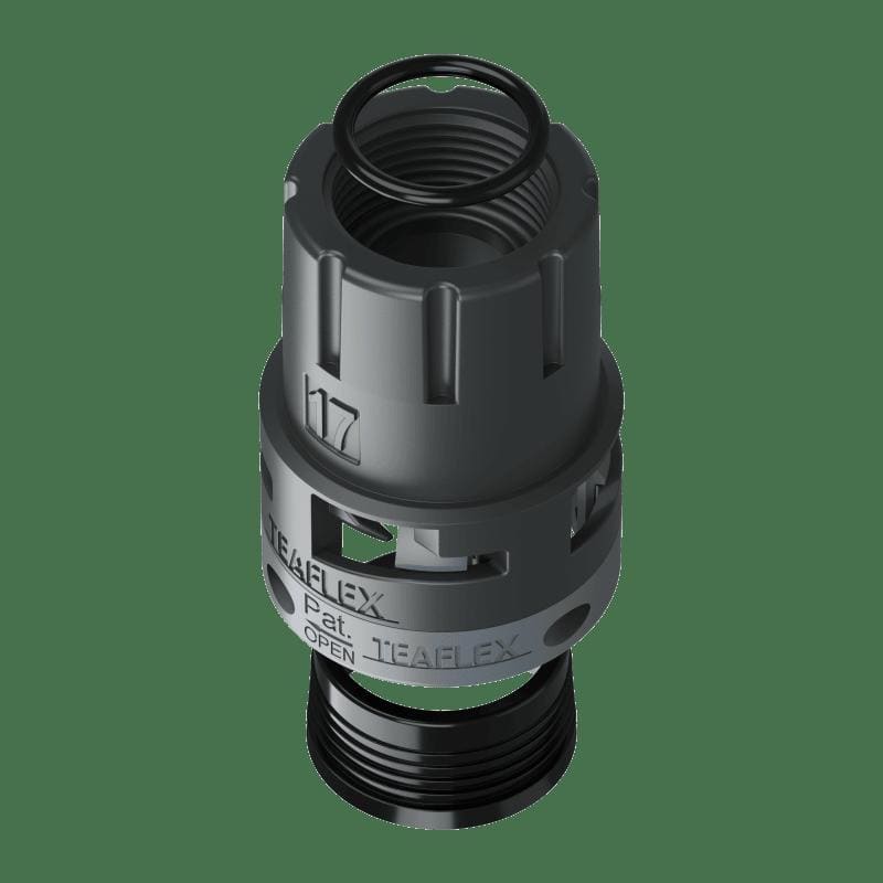 TEAFLEX TEA8BSFMIL17U09 FEMM.IP68 NERO SFMIL17 3/4 20