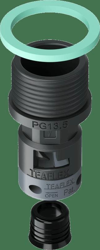 TEAFLEX TEA8BSM07P13 RACC.NERO IP68 SM07 PG13,5
