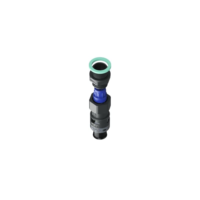 TEAFLEX TEA8BSR10M1608 RACC.PRESS. 10ISO16 5 - 8