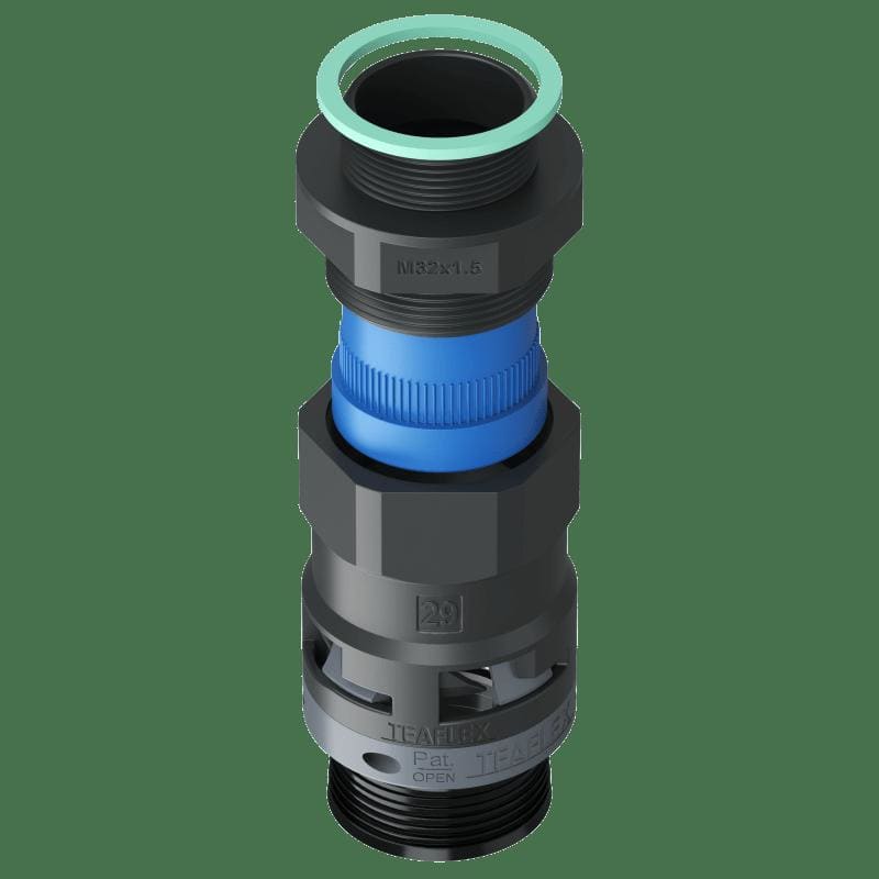 TEAFLEX TEA8BSR29M3218 RACC.PRESS. 29ISO32 14 -18