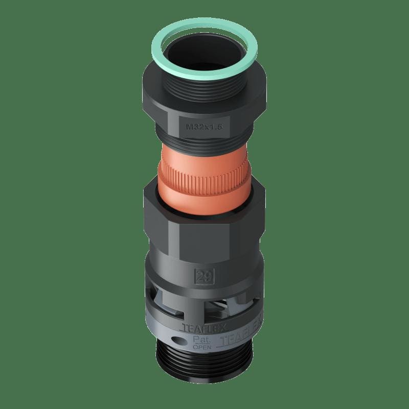 TEAFLEX TEA8BSR29M3225 RACC.PRESS. 29ISO32 20 -25
