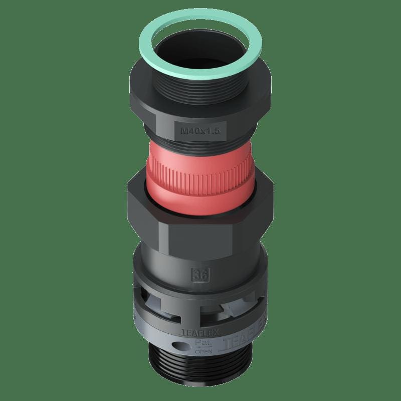 TEAFLEX TEA8BSR36M4036 RACC.PRESS. 36ISO40 32 -36