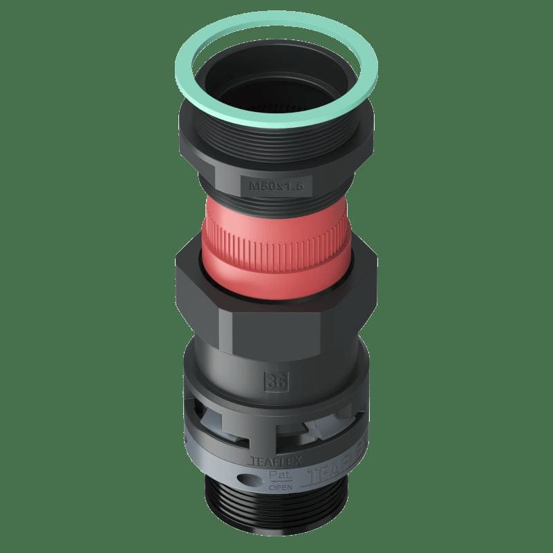 TEAFLEX TEA8BSR36M5036 RACC.PRESS. 36ISO50 32 -36