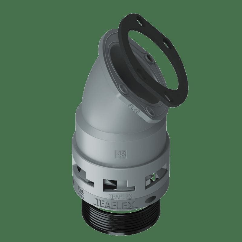 TEAFLEX TEA8GFF48 FLANGIA 45? IP68 FF48 GRIGIO