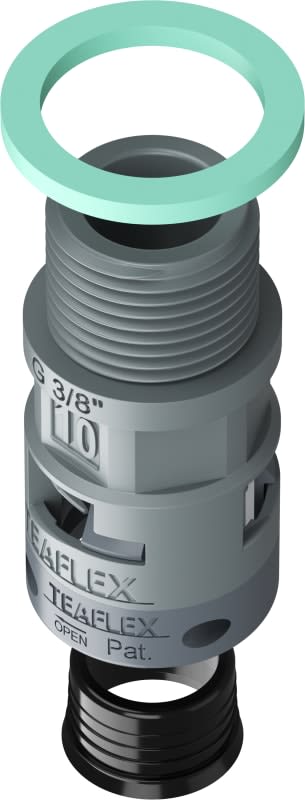 TEAFLEX - TEA8GSM10G02 RACC.GRIGIO IP68 SM10 G 3/8