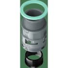 TEAFLEX - TEA8GSM17M25 RACC.GRIGIO IP68 SM17 M25X1,5