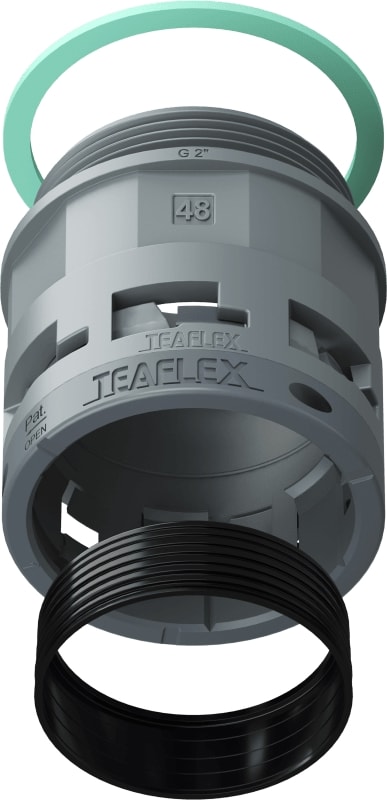 TEAFLEX - TEA8GSM48G08 RACC.GRIGIO IP68 SM48 G 2