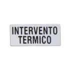 LOVATO LOVLPXAI233 ETICHETTA INTERVENTO TERMICO