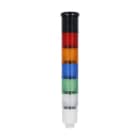 LOVATO LOV8LT4K09BG COLONN.LUM/SON.45MM COLORI B-V-B-A-R 24V