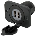 ELCART DISTRIBUTION ERT080152800 DOPPIA PRESA USB PANNELLO 5V 3.1A