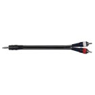 MELCHIONI SPA MEM551726403 CAVO JACK3,5M-2X RCA M 1,5M SJRR-15BK