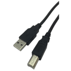 MELCHIONI SPA MEM486611178 CAVO USB 2.0 A M-B M CCA MT. NERO BL MKC