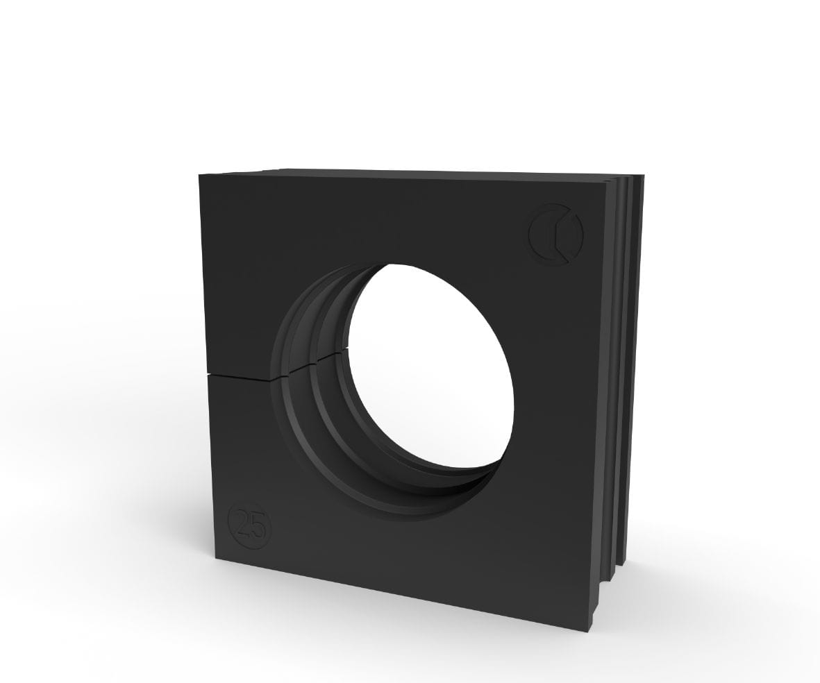 CEMBRE SPA CEM9.B1D25N GOMMINO,TPE,NERO,IP66,HF,1 CAVO 25-26MM