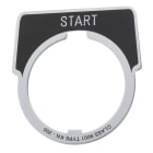 SCHNEIDER ELECTRIC - SNR9001KN201 ETICHETTA START