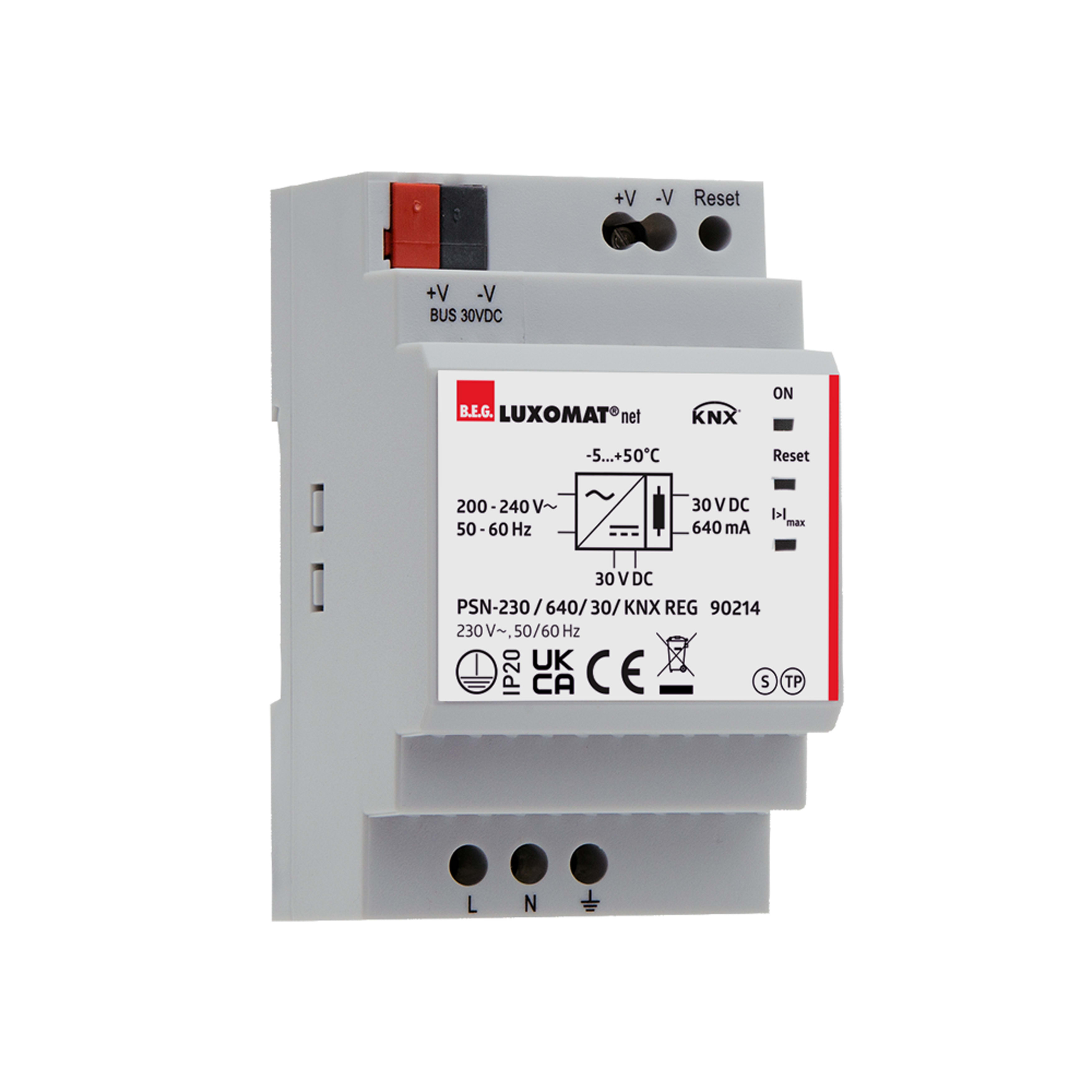 B.E.G. ITALIA SRL BBH90214 PSN-230/640/30/KNX REG - ALIMENT.KNX 640