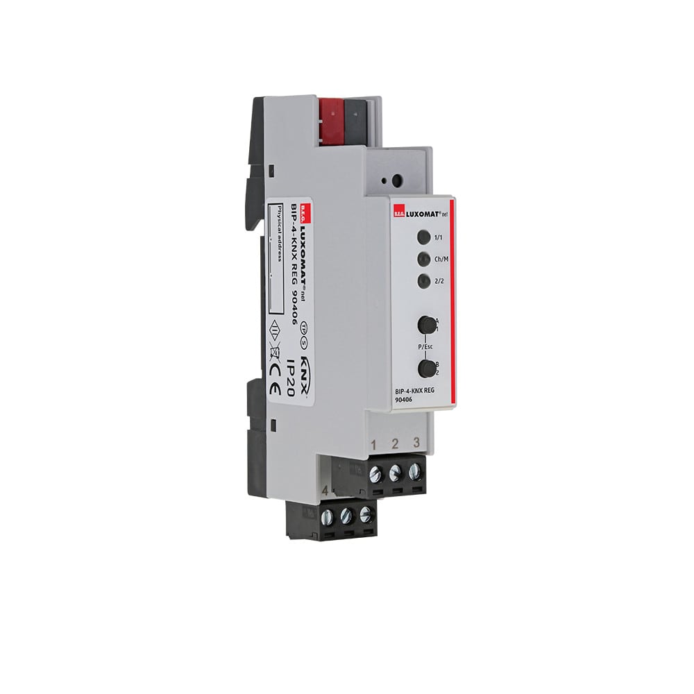 B.E.G. ITALIA SRL BBH90406 BIP-4-KNX REG-4 IN.CONT.PULITO KNX GUIDA