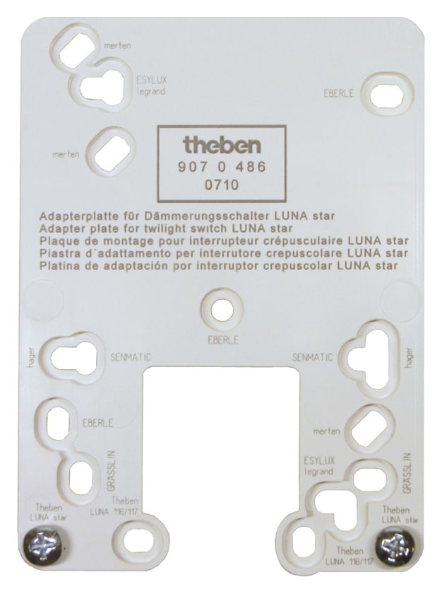 THEBEN SRL THE9070486 PLACCA DI ADATTAMENTO LUNA STAR