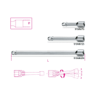 BM SPA - BMM009100829 PROLUNGHE ANGOLARI 250MM 3/8 AN/250