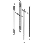 BTICINO - BTI91840/8MH MAS - PIASTRONE FUNZ X OMNIBUS L=850 P=3