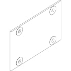 BTICINO - BTI91874P MAS HDX - PIASTRA PIANA AFFIANCAMENTO