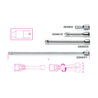 BM SPA - BMM009200836 PROLUNGHE ANGOLARI 375MM 1/2 AN/375