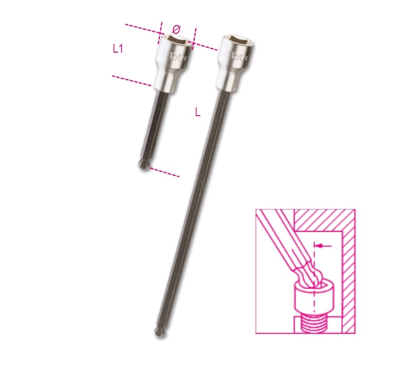 BM SPA BMM009200495 BUSSOLE MASCHIO ESTR.SF. 1/2 BP 5XL