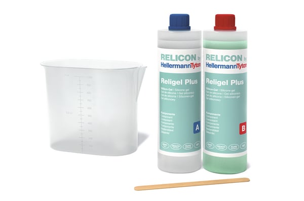 HELLERMANNTYTON Srl - HEE435-00752 GEL BICOMPONENTE VERDE 1000ML RELIGEL PL