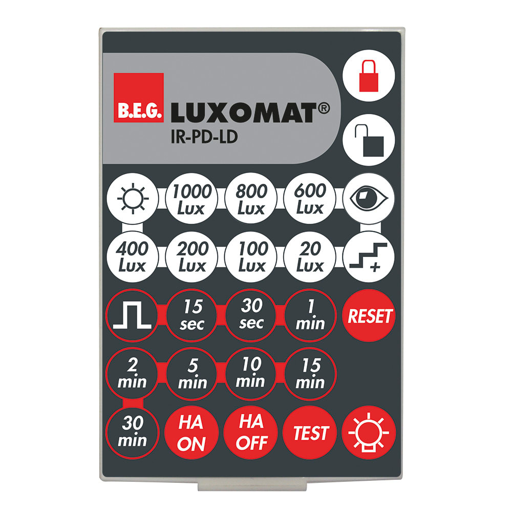 B.E.G. ITALIA SRL BBH92479 TELECOMANDO IR-PD-GH-LD LUNGHE DISTANZE