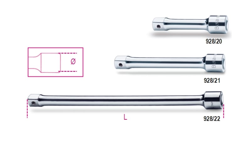 BM SPA - BMM009280825 PROLUNGHE 380MM 3/4 /22