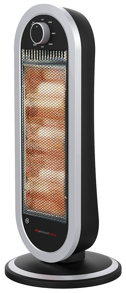 MELCHIONI SPA MEM158640033 STUFA ALOGENA 3 TUBI 1200W SAHARA