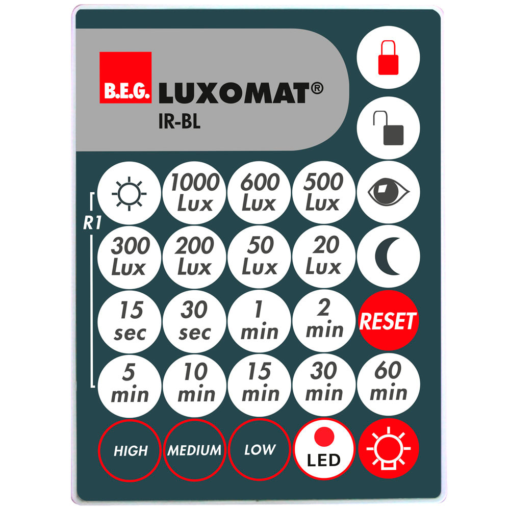 B.E.G. ITALIA SRL BBH93055 TELECOMANDO IR-BL