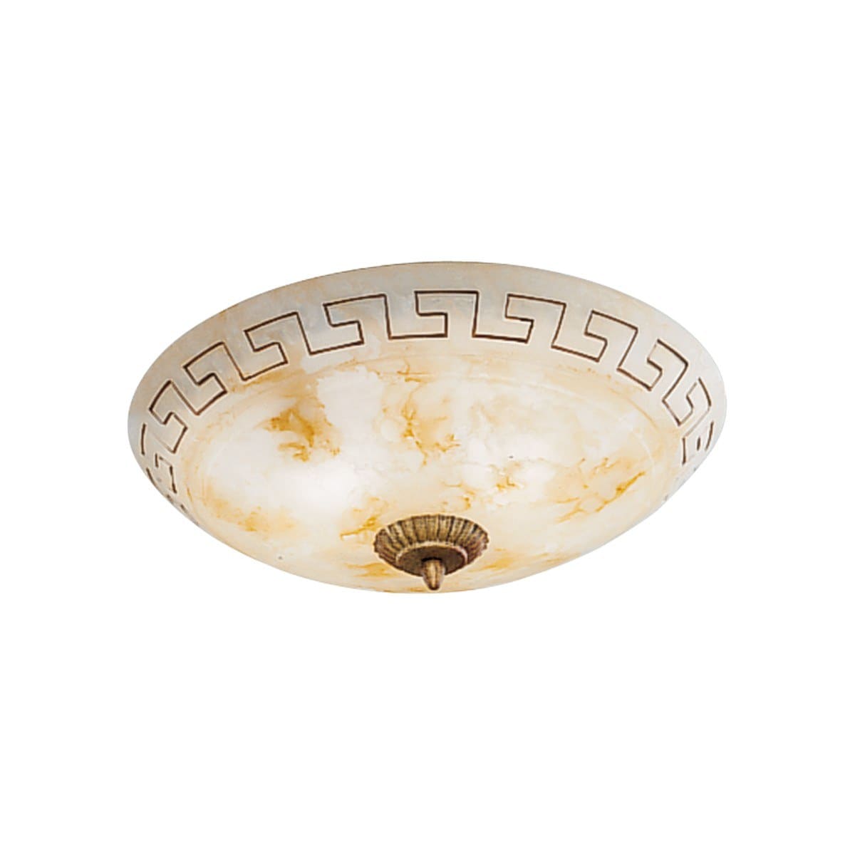 ROSSINI RSS931-40 PLAFONIERA VETRO DECORATO E27 IP20 40CM