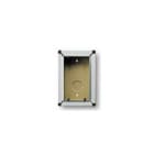 VIMAR SPA - VIW9311 SCATOLA DA PARETE 1M GRIGIO LUCE