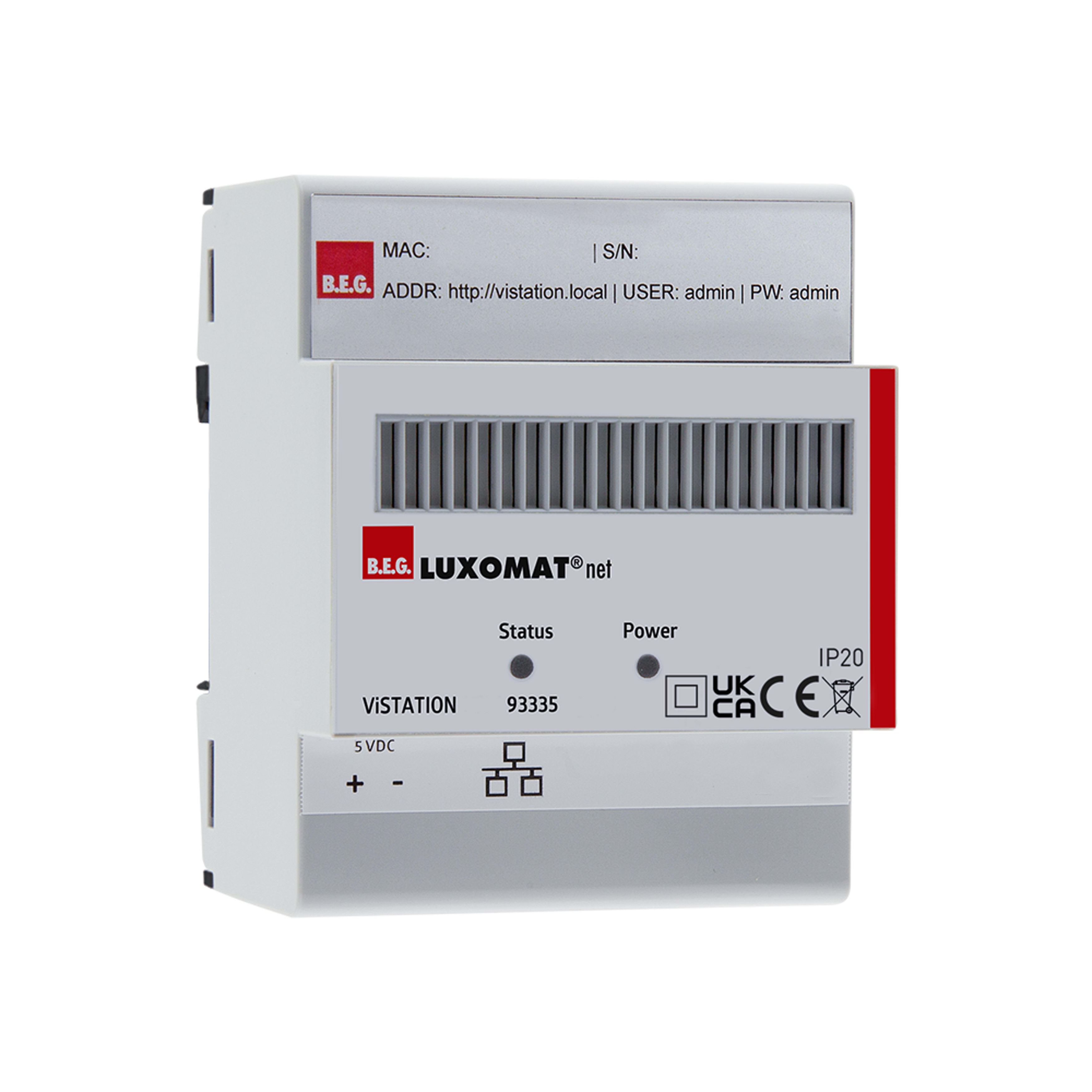 B.E.G. ITALIA SRL BBH93335 VISTATION-KNX REG