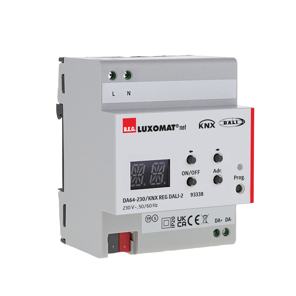 B.E.G. ITALIA SRL BBH93338 DA64-230/KNX REG DALI-2