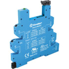 FINDER SPA FIN93607024 ZOCCOLO CON MORSETTI PUSH-IN 1P S.34