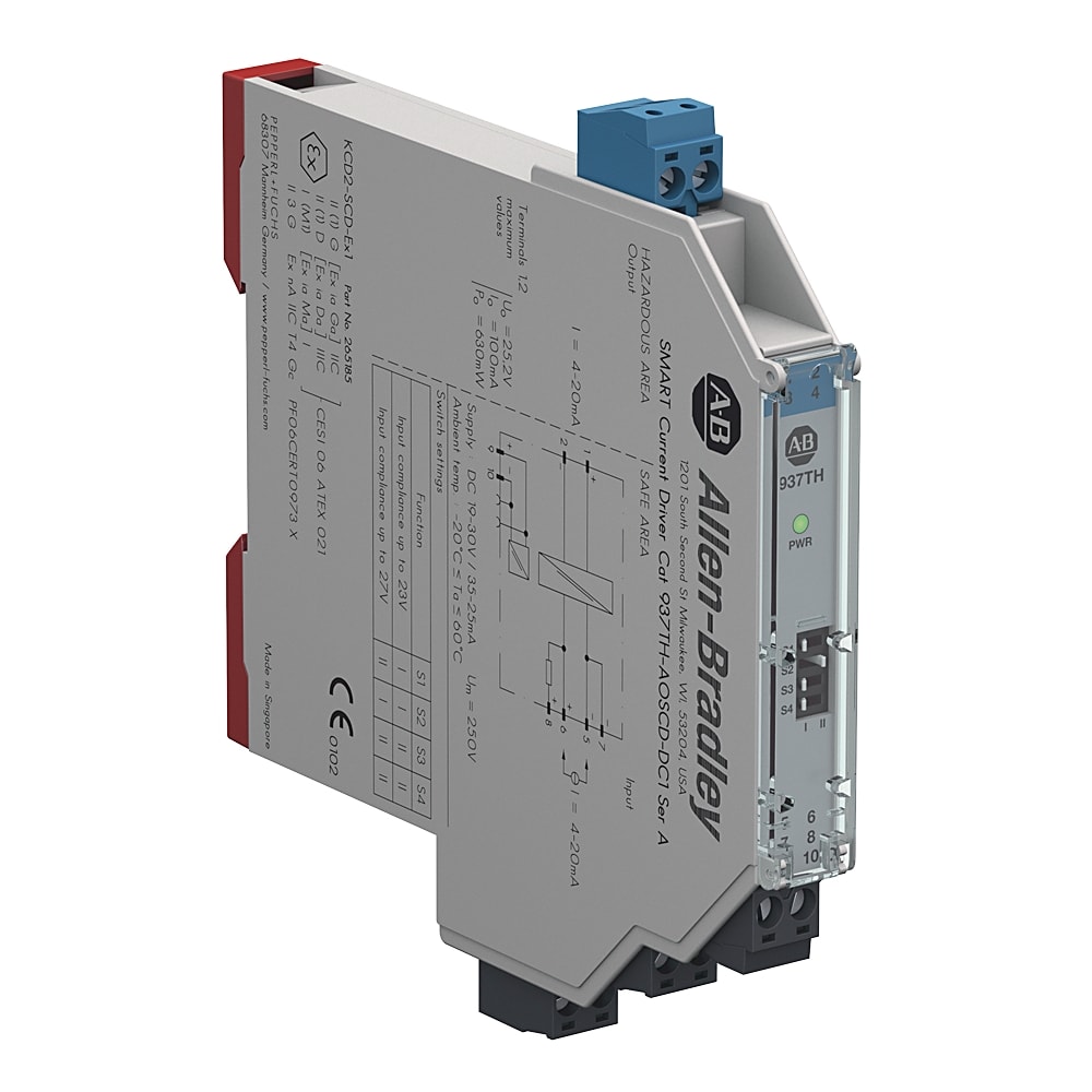 ROCKWELL AUTOMATION RCK937TH-AOSCD-DC1 ISOLATOR SMART CURRENT DRIVER