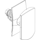 BTICINO - BTI93860S MAS - MANIGLIA A T QUADRI IP 40