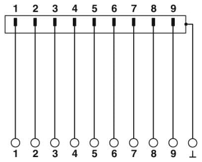 PHOENIX CONTACT - PHC2903778 VIP-2/PT/D 9SUB/F MODULO D INTERFACCIA