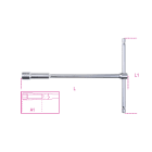 BM SPA - BMM009490013 Chiavi a T semplici con bussola esagonale profonda