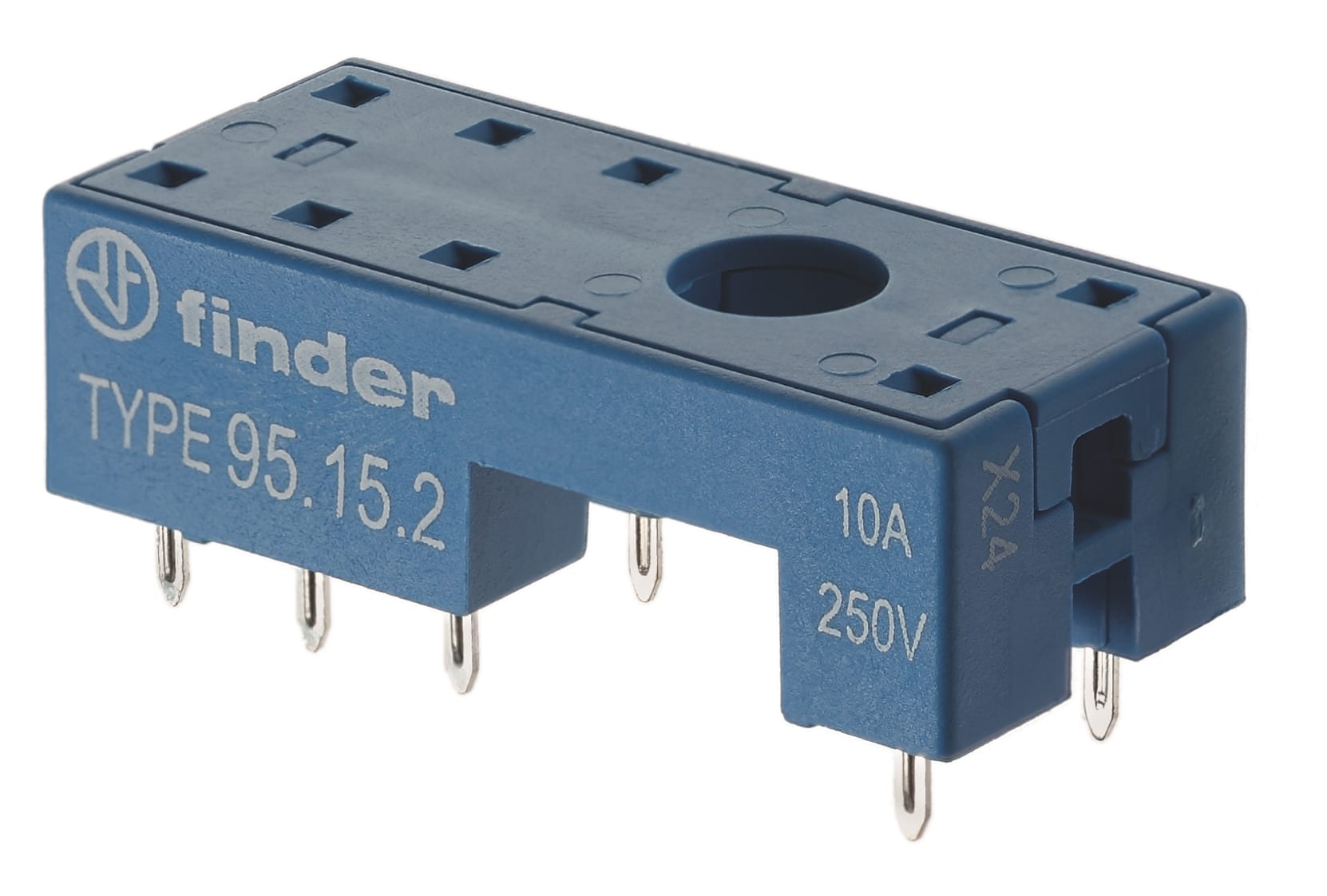 FINDER SPA FIN95152SMA ZOCCOLO PER CIRCUITO STAMPATO 2P S.40