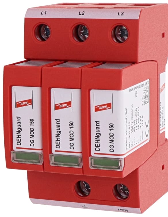 DEHN ITALIA SPA DEH955135 SPD T2 1P+N A CARTUCCE CON CONTATTO