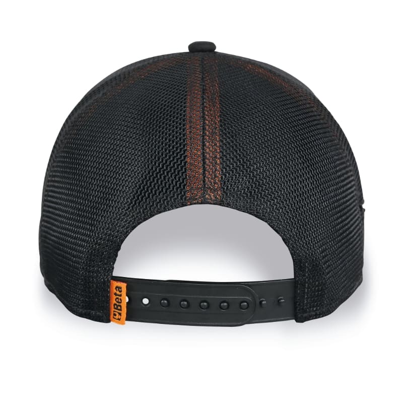 BM SPA BMM095250011 CAPPELLINI TRUCKER NERI LOGO RICAMATO