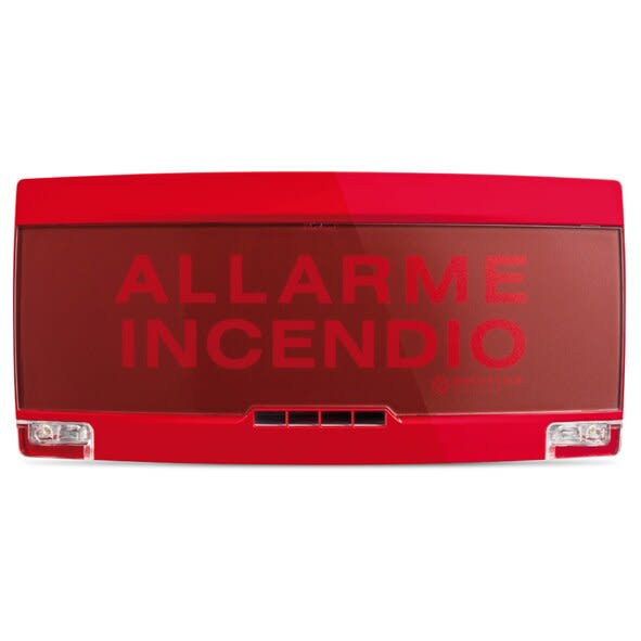 NOTIFIER ITALIA SR NOTFRONT-PAN1-PL-R COVER PER PAN1-PLUS ROSSO FILM ROSSO