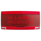 NOTIFIER ITALIA SR NOTFRONT-PAN1-PL-R COVER PER PAN1-PLUS ROSSO FILM ROSSO
